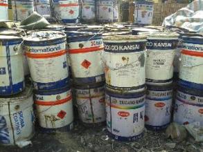 高價(jià)回收庫存油漆及油墨